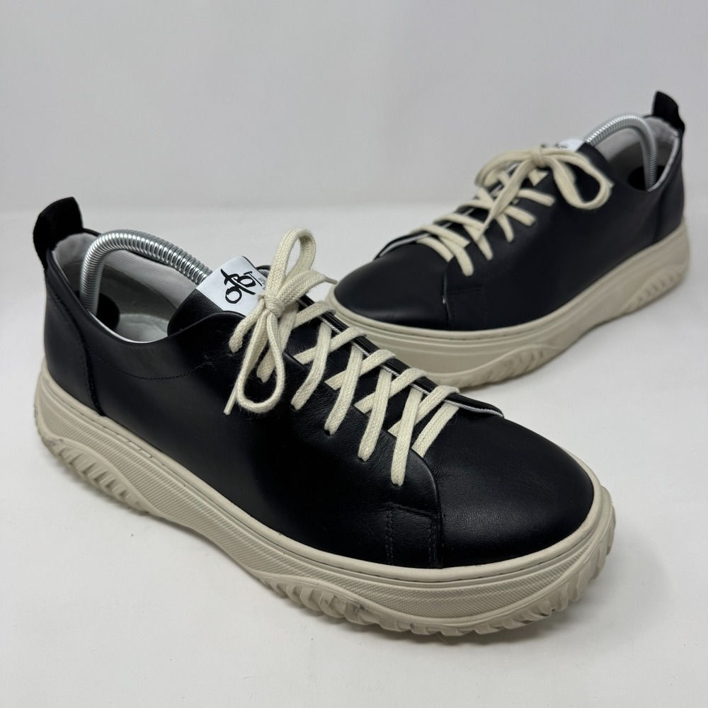 Off The Beaten Track OTBT Pangea Leather Court Sneakers Brazil Women's Size 11 M